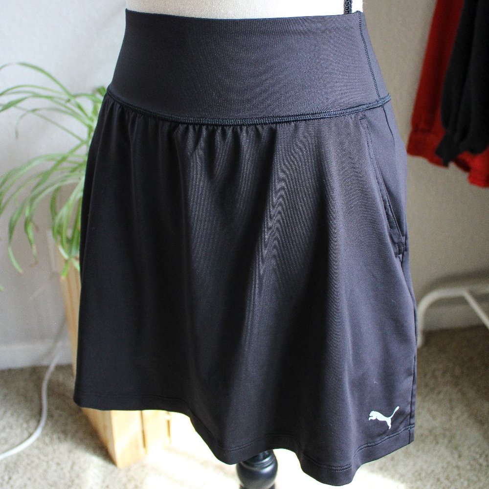 Puma Spandex Tennis Skirt with Built In Shorts